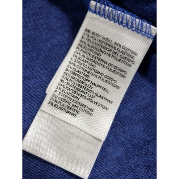 The North Face Top Size Medium Womens Blue Performance Athletic Race Day Logo - Picture 4 of 7